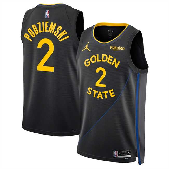 Men's Golden State Warriors #2 Brandin Podziemski Black 2024-25 Statement Edition Stitched Jersey Dzhi,We sell and wholesale Men's Golden State Warriors #2 Brandin Podziemski Black 2024-25 Statement Edition Stitched Jersey Dzhi on line form chian!